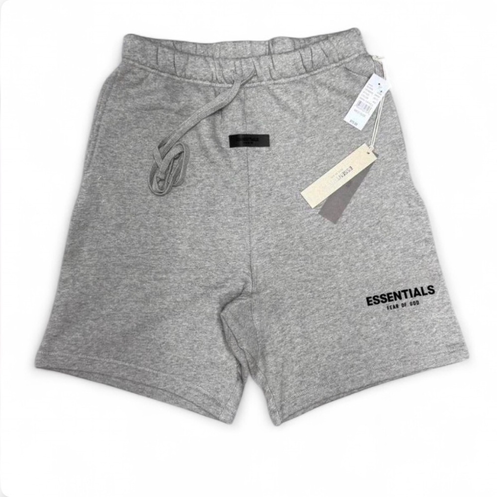 Fear of God Essentials Dark Oatmeal Shorts